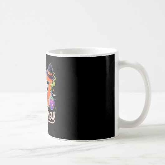 67 boo crew funny halloween ghost witch pumpkin コーヒーマグカップ (右)