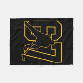 67 Brainrot Youth Ice Hockey Drip - Funny Kids 67 フリースブランケット (正面(横))