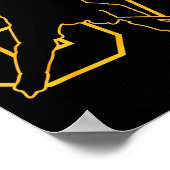 67 Brainrot Youth Ice Hockey Drip - Funny Kids 67  ポスター (角)