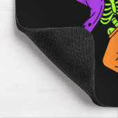 67 Bruh Halloween Dabbing Skeleton Meme 6 7 Number マウスパッド (コーナー)
