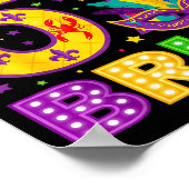 67 Bruh Mardi Gras Funny Carnival 67 Meme Gen Alph ポスター (角)