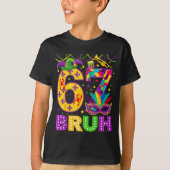 67 Bruh Mardi Gras Funny Carnival 67 Meme Gen Alph Tシャツ (正面)