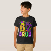 67 Bruh Mardi Gras Funny Carnival Meme Slang Gen A Tシャツ (正面フル)
