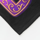 67 Bruh Mardi Gras Jester Mask New Orleans フリースブランケット (角)