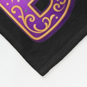 67 Bruh Mardi Gras Jester Mask New Orleans  フリースブランケット (角)