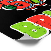 67 Bruh Santa Funny Christmas 6 7 Meme Xmas Boys K ポスター (角)