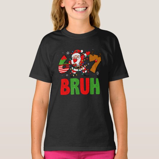 67 Bruh Six Seven アルファスラング Tシャツ (正面)