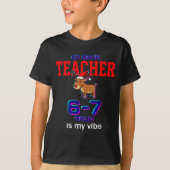 67 Bruh Teacher Funny Christmas School Staff  Tシャツ (正面)