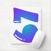 67 Bubble Numbers マウスパッド (マウス)