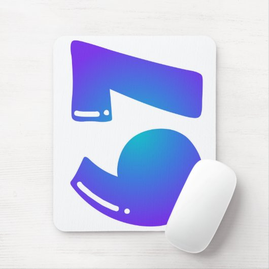 67 Bubble Numbers マウスパッド (マウス)