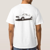 「67 Camaro RS (背部)及び(前部) Tシャツ (裏面)