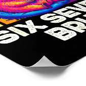 67 Capybara Funny Six Seven Bruh Capybara Video Ga ポスター (角)