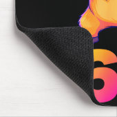 67 Capybara Six Seven Meme Animal Cool Capybara Da マウスパッド (コーナー)