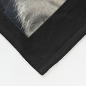 67 Cat Wearing Sungles Gen Alpha Smoking Cat フリースブランケット (角)