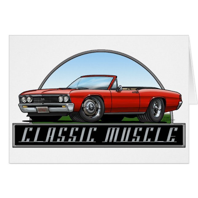 67 Chevelleのコンバーチブル (正面横)