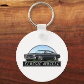 67_Chevelle_Black キーホルダー (正面)