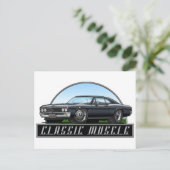 67_Chevelle_Black ポストカード (スタンド正面)