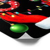 67 Christmas 6 7 Meme Pajamas Holiday Gen Alpha Sl ポスター (角)