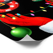 67 Christmas 6 7 Meme Pajamas Holiday Gen Alpha Sl ポスター (角)