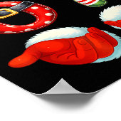 67 Christmas 6 7 Meme Pajamas Holiday Gen Alpha Sl ポスター (角)