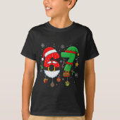 67 Christmas 6 7 Meme Pajamas Holiday Gen Alpha Sl Tシャツ (正面)
