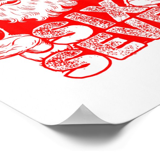 67 Christmas 6 7 Meme Six Seven Funny Santa Xmas B ポスター (角)