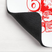 67 Christmas 6 7 Meme Six Seven Funny Santa Xmas B マウスパッド (コーナー)