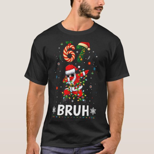67 Christmas Bruh 6 7 Funny Meme Gift Teen Boys Gi Tシャツ (正面)
