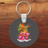 67 Christmas Funny 67 Brainrot Youth Kids Capybara キーホルダー (正面)