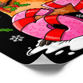 67 Christmas Funny 67 Brainrot Youth Kids Capybara ポスター (角)