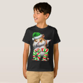 67 Christmas Funny 67 Brainrot Youth Kids Hamster  Tシャツ (正面フル)