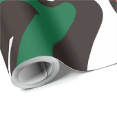 67 Christmas Funny Red & Green Wrapping Paper ラッピングペーパー (ロールコーナー)