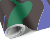 67 Christmas Funny Red & Green Wrapping Paper ラッピングペーパー (ロールコーナー)