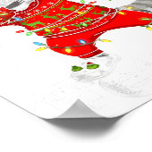 67 Christmas Funny Six Seven Bruh Meme Brainrot Sa ポスター (角)