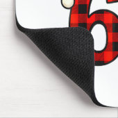 67 Christmas Funny Six Seven Meme Brainrot Plaid S マウスパッド (コーナー)