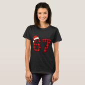 67 Christmas Funny Six Seven Meme Brainrot Plaid S Tシャツ (正面フル)
