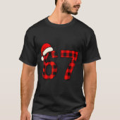 67 Christmas Funny Six Seven Meme Brainrot Plaid S Tシャツ (正面)
