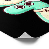 67 Christmas Kawaii Pastel Design  ポスター (角)