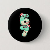 67 Christmas Kawaii Pastel Design  缶バッジ (正面)