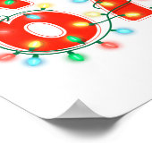 67 Christmas Lights Meme Saying 6 7 Costume Xmas L ポスター (角)