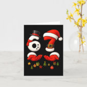 67 Christmas Meme Funny 6 7 Hands Gen Alpha Slang  カード (黄色い花)