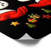 67 Christmas Meme Funny 6 7 Hands Gen Alpha Slang  ポスター (角)