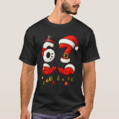 67 Christmas Meme Funny 6 7 Hands Gen Alpha Slang  Tシャツ (正面)