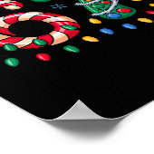 67 Christmas Meme Six Seven Xmas Funny Boys Girls  ポスター (角)