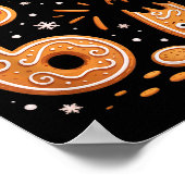 67 Christmas Oh Snap Gingerbreadman 6 7 Meme Xmas  ポスター (角)