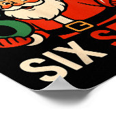 67 Christmas Santa Six Seven 6 7 Meme Boy Girls Ki ポスター (角)