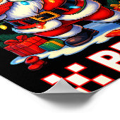 67 Christmas Shirt Santa Six Seven Bruh Men Women  ポスター (角)