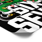 67 Christmas Six Seven 6 7 Meme Funny Dabbing Elf  ポスター (角)