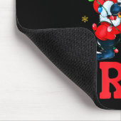 67 Christmas Six Seven Bruh Meme Santa Dabbing Chr マウスパッド (コーナー)