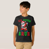67 Christmas Six Seven Bruh Meme Santa Dabbing Chr Tシャツ (正面フル)